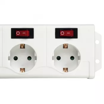 Hama 137239 regleta 1,4 m 6 salidas AC interior blanco