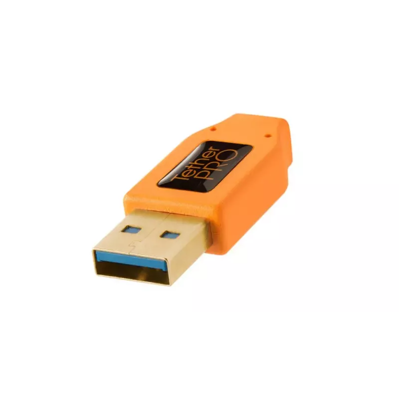 Cable USB Tether Tools CU61RT15-ORG 4,6 m USB 3.2 Gen 1 Micro-USB B naranja
