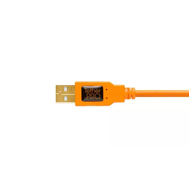 Cable USB Tether Tools CU5430ORG 4,6m USB A a Micro-USB B naranja