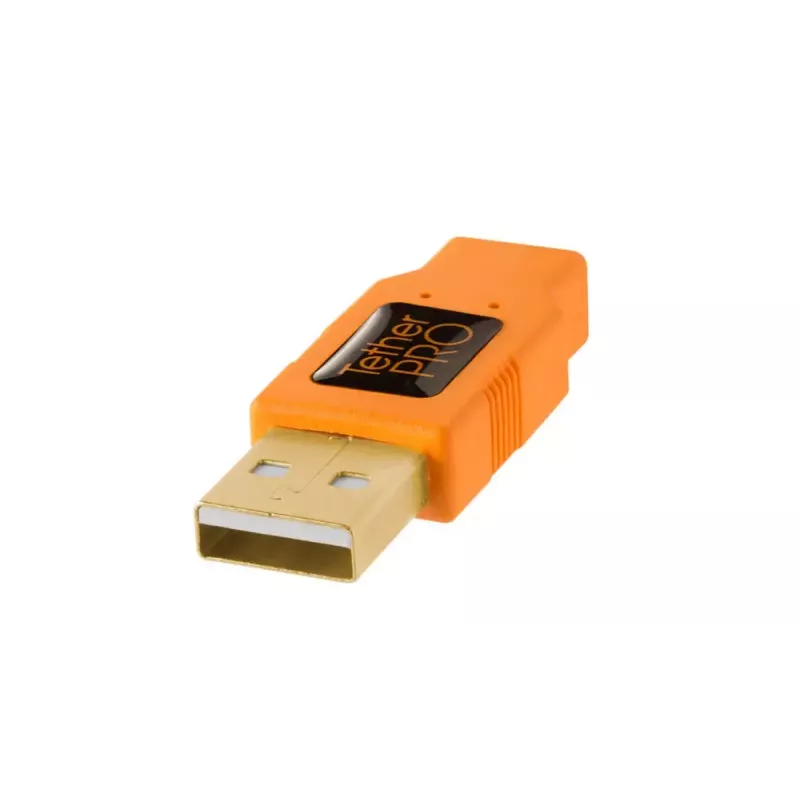 Cable USB Tether Tools CU5430ORG 4,6m USB A a Micro-USB B naranja