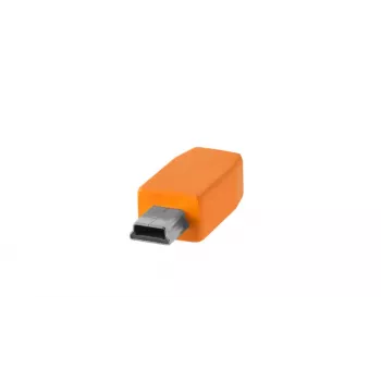Cable USB Tether Tools CUC2415-ORG 4,6m USB 2.0 USB C Mini-USB B naranja