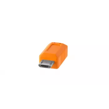 Cable USB Tether Tools CUC2515-ORG 4,6 m USB-C Micro-USB B naranja