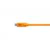 Cable USB Tether Tools CUC2515-ORG 4,6 m USB-C Micro-USB B naranja