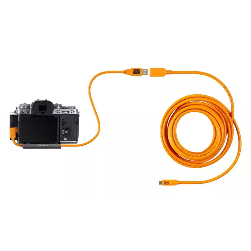 Cable USB Tether Tools CUCRT02-ORG 0,5m USB 3.2 Gen 1 naranja