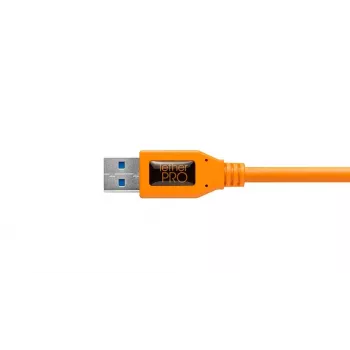 Cable USB Tether Tools CU3017 5m USB 3.2 Gen 1 naranja