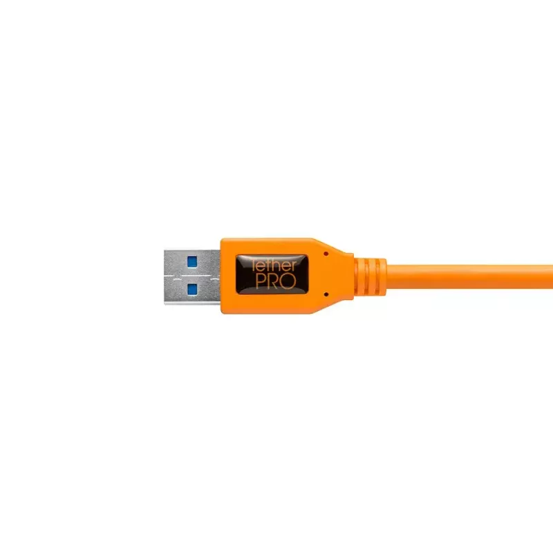 Cable USB Tether Tools CU5454 4,6 m USB 3.2 Gen 1 Micro-USB B naranja