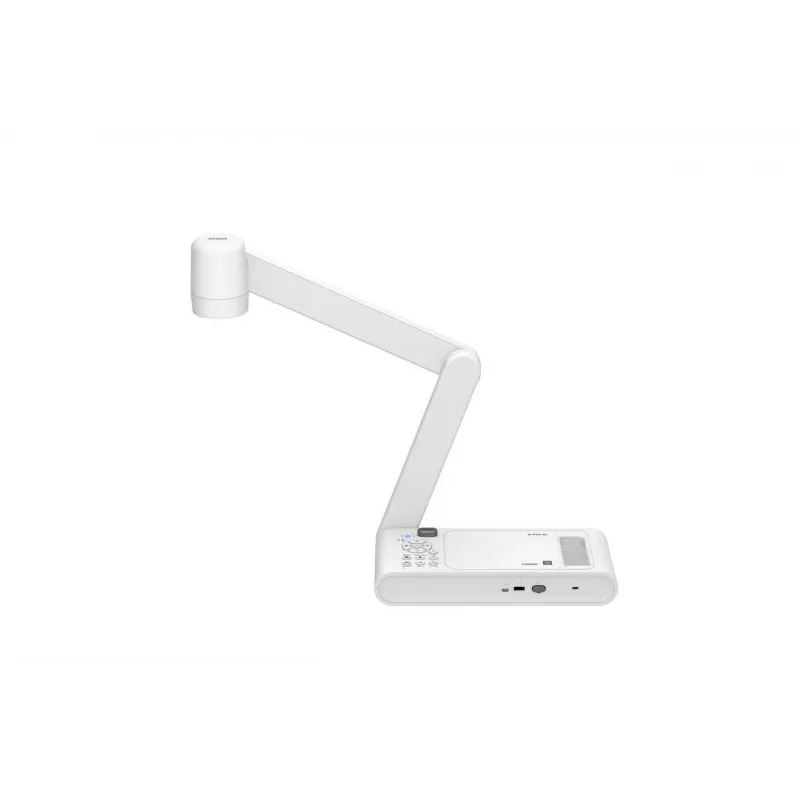 Epson ELPDC30 V12HB09080 cámara de documentos, 4K UHD (3840 x 2160), 13 MP, zoom digital 23x / óptico 10x, CMOS, HDMI/USB/Wi-Fi, blanca