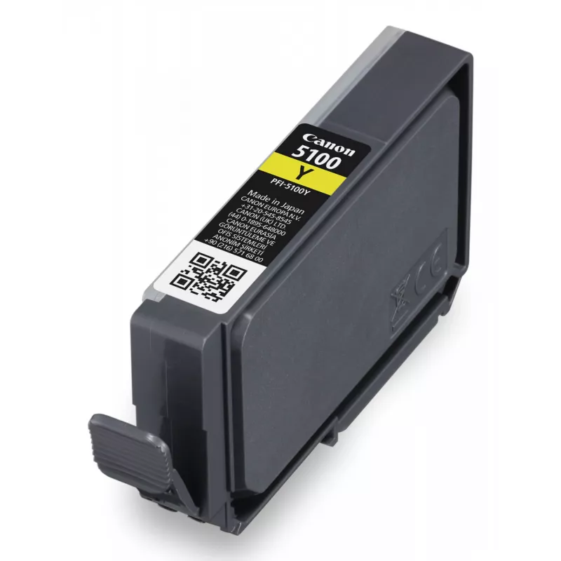 Cartucho de tinta Canon PFI-5100 Y 1 ud. original amarillo