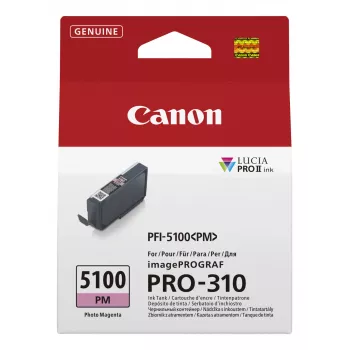 Cartucho de tinta Canon PFI-5100 PM 1 ud. original magenta fotográfico