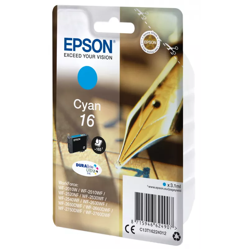 Epson Pen and crossword pack individual cian 16 tinta DURABrite Ultra