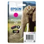 Epson Elephant pack individual magenta 24 tinta Claria Photo HD, rendimiento estándar, magenta, tinta pigmentada, 4,6 ml, 1 ud., 360 páginas
