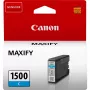 Cartucho de tinta Canon PGI-1500C cian, cian, 4,5 ml
