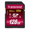 Memoria flash Transcend 128 GB SDXC UHS-I 600x TS128GSDXC10U1