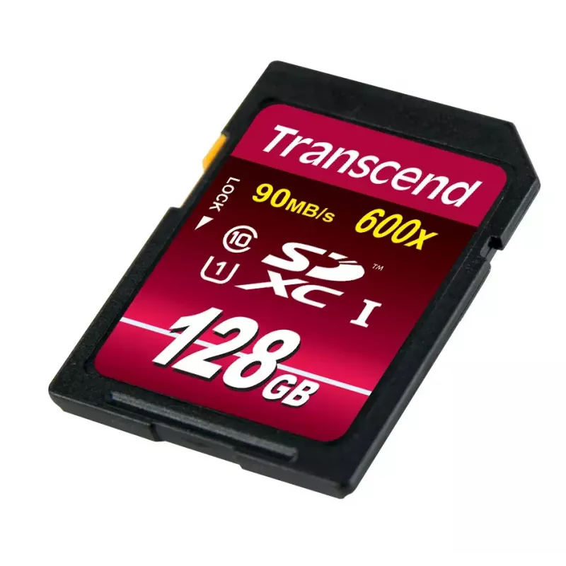 Memoria flash Transcend 128 GB SDXC UHS-I 600x TS128GSDXC10U1