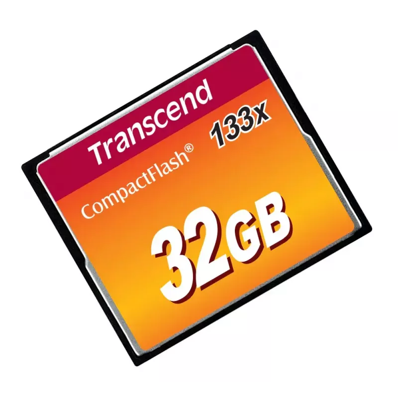 Memoria flash Transcend 32GB CompactFlash 133x TS32GCF133