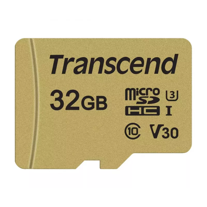 Memoria flash Transcend 32 GB MicroSDHC UHS-I 500S