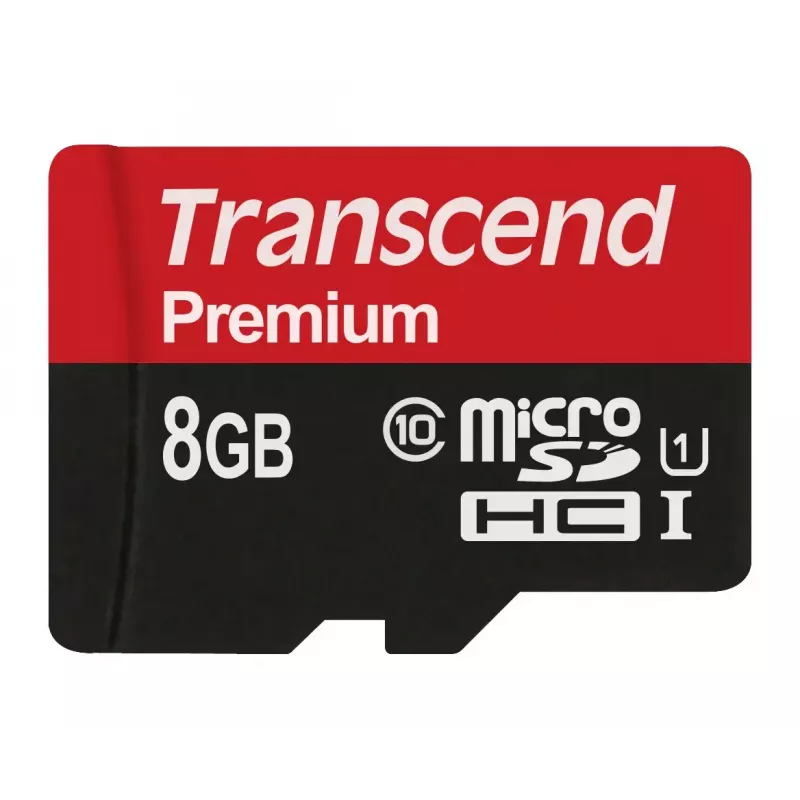 Memoria flash Transcend 8 GB MicroSDHC Class 10 UHS-I TS8GUSDCU1