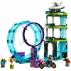 LEGO Set LEGO City Stuntz 60361 Ultimate Stunt Riders Challenge – Set de juego de moto acrobática