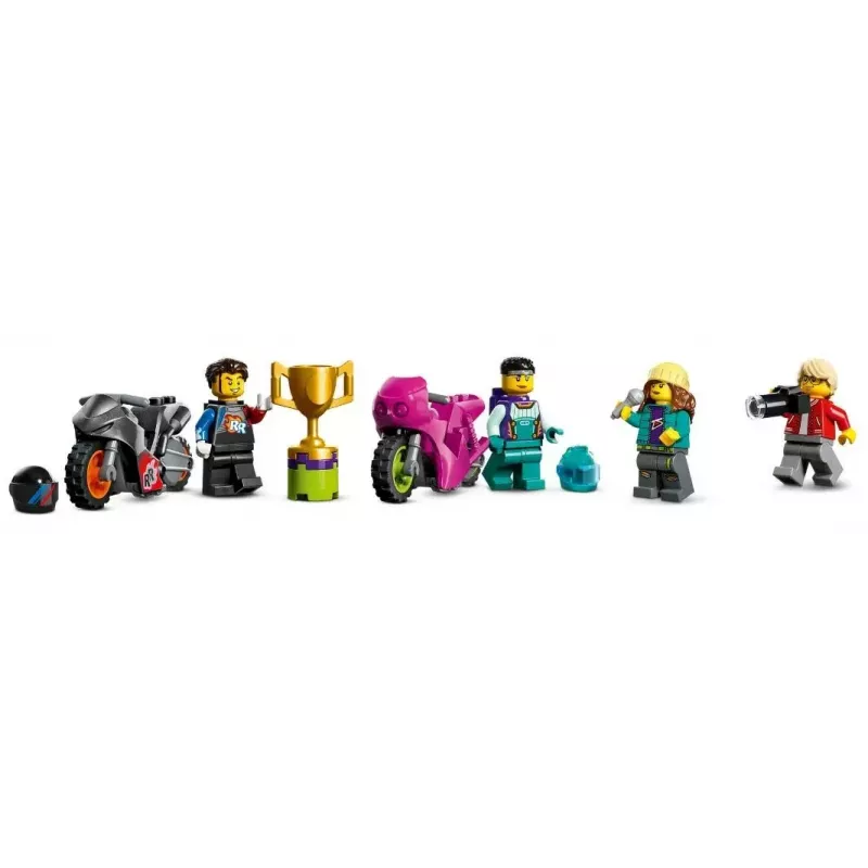 LEGO Set LEGO City Stuntz 60361 Ultimate Stunt Riders Challenge – Set de juego de moto acrobática