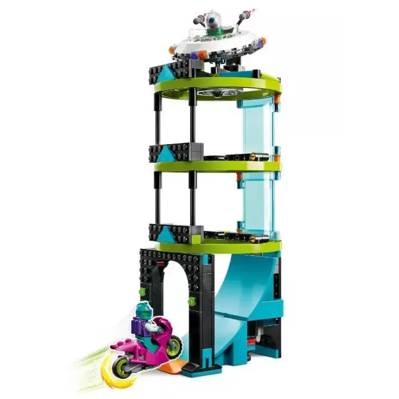 LEGO Set LEGO City Stuntz 60361 Ultimate Stunt Riders Challenge – Set de juego de moto acrobática