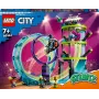 LEGO Set LEGO City Stuntz 60361 Ultimate Stunt Riders Challenge – Set de juego de moto acrobática