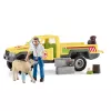 Visita al veterinario en la granja Schleich FARM WORLD 42503
