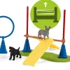 schleich Farm Life Entrenamiento de agilidad para cachorros, Farm World, 3 año(s), multicolor