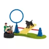schleich Farm Life Entrenamiento de agilidad para cachorros, Farm World, 3 año(s), multicolor