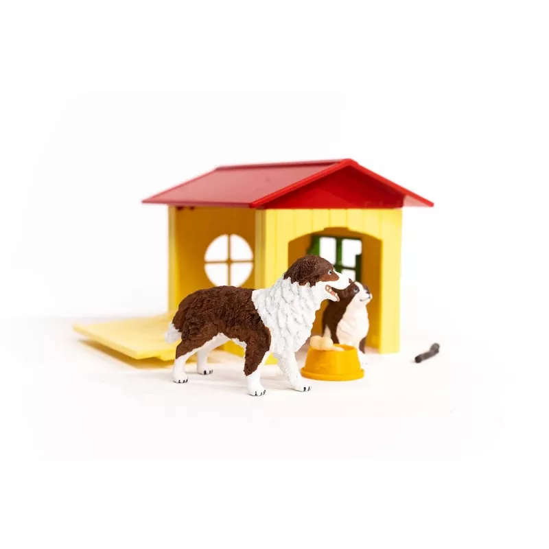 Schleich FARM WORLD Caseta para perros 42573 Multicolor Edad recomendada 3+