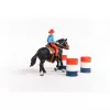 schleich Cowgirl Barrel Racing Fun, 3 año(s), multicolor