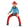 schleich Cowgirl Barrel Racing Fun, 3 año(s), multicolor
