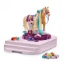 schleich HORSE CLUB Sofias Beauties Estación de cuidado de caballos, pelo de cepillo, caballos, 3 año(s), multicolor