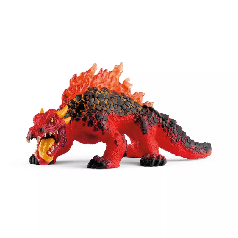 schleich ELDRADOR CREATURES Lagarto de magma, 7 año(s), mundo de lava, monstruos y dragones, negro, rojo, plástico