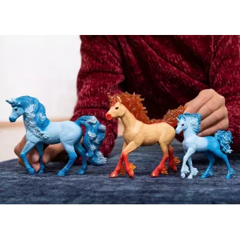 Juguete Schleich BAYALA Semental unicornio de fuego Elementa Naranja 70756S