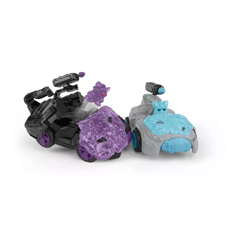 Schleich Shadow CrashMobile con minicriatura Negro Morado 42672