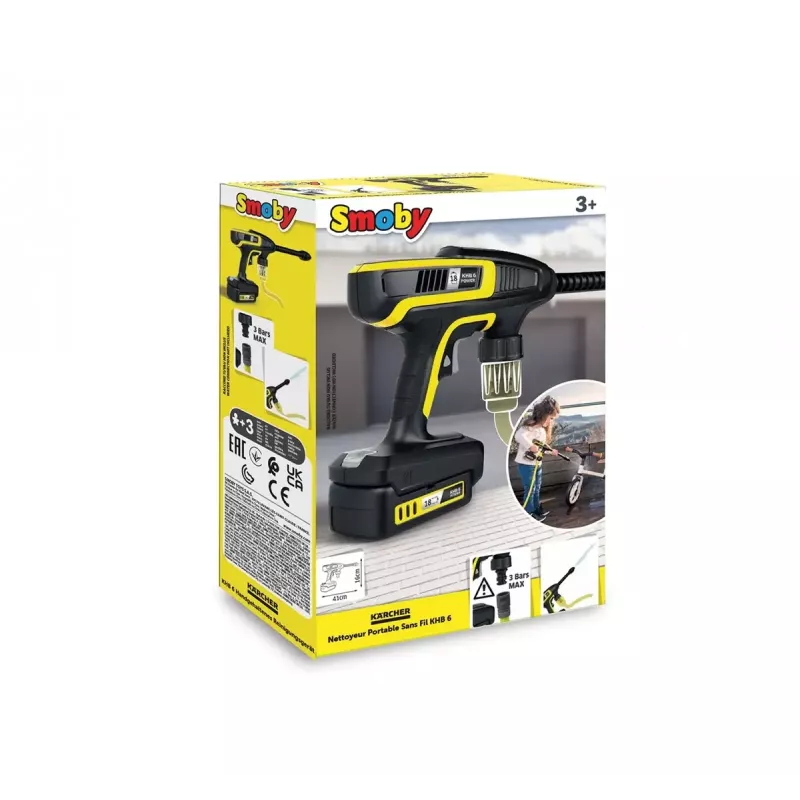 Juguete de rol Smoby Dickie 360901 Negro Amarillo 3-6 años