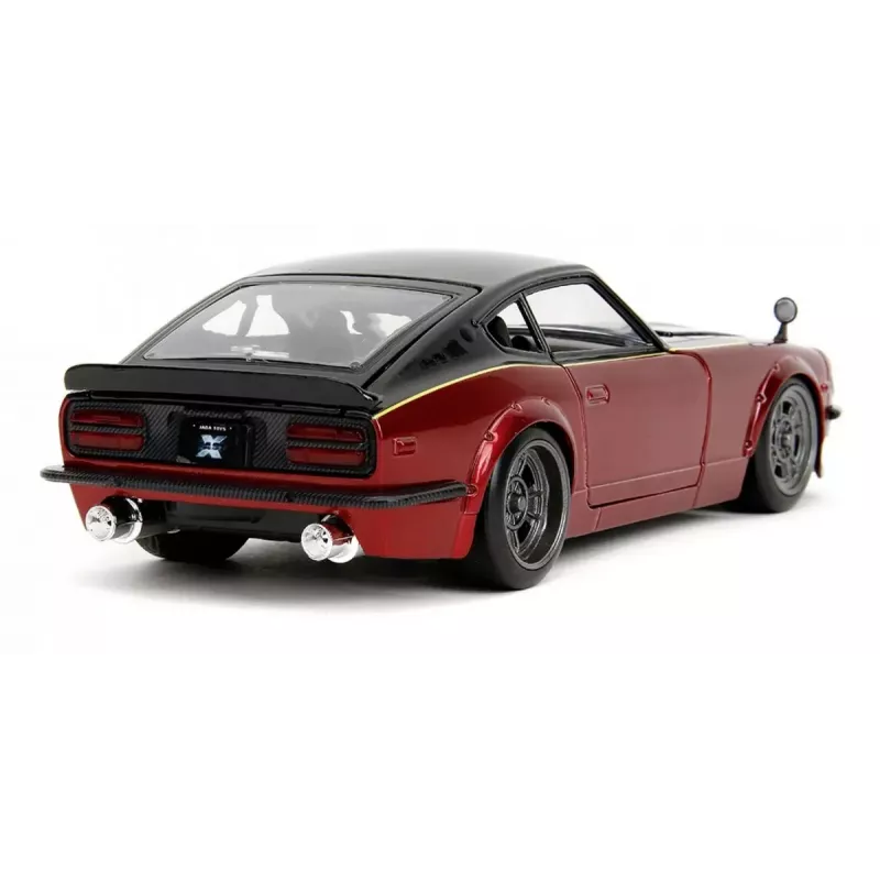 Coche Jada Toys 253203090 Fast & Furious metal plástico goma negro rojo