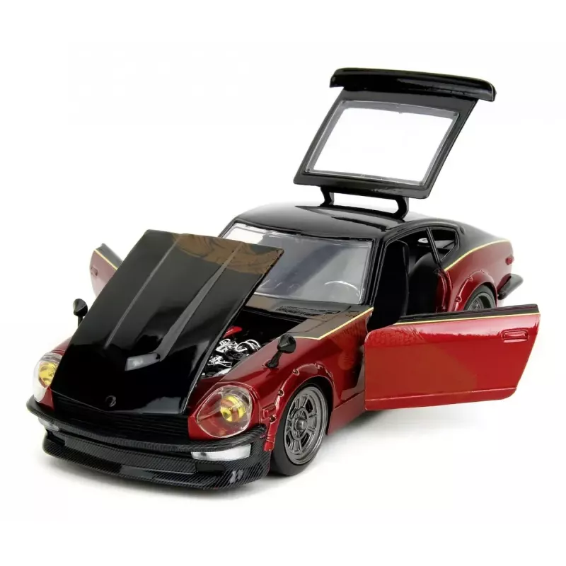Coche Jada Toys 253203090 Fast & Furious metal plástico goma negro rojo