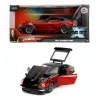 Coche Jada Toys 253203090 Fast & Furious metal plástico goma negro rojo