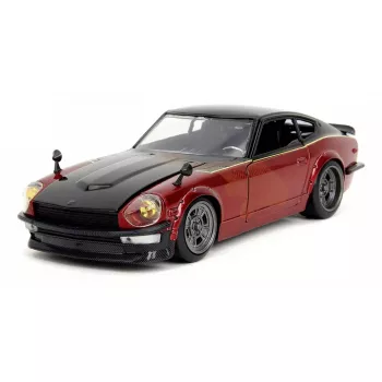 Coche Jada Toys 253203090 Fast & Furious metal plástico goma negro rojo