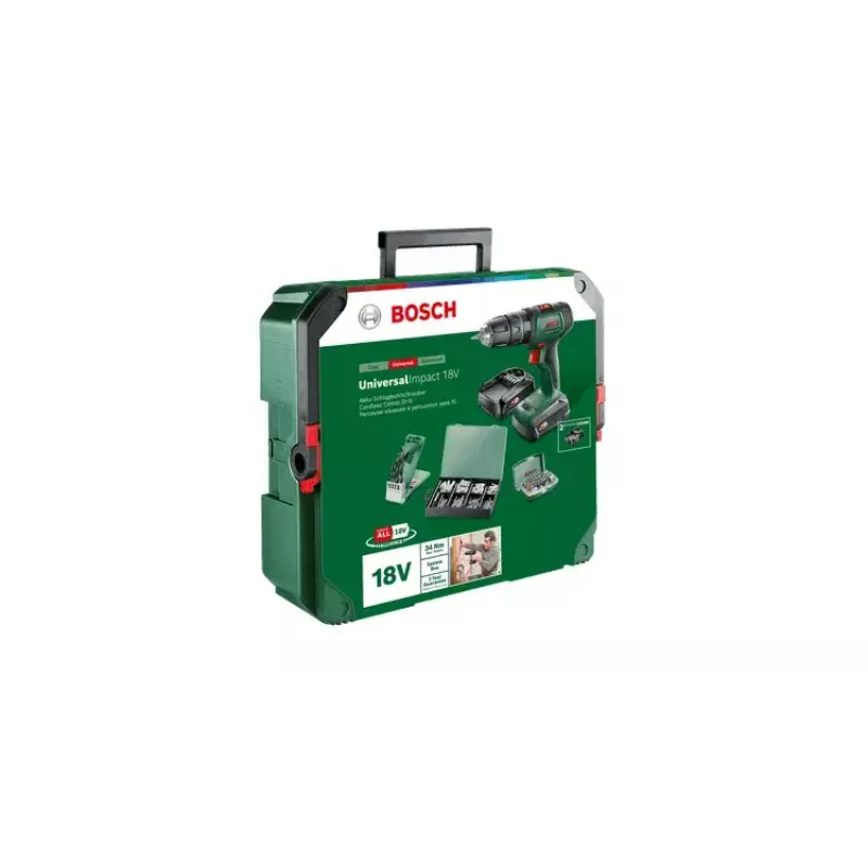 Bosch UniversalImpact 18V 06039D4108 taladro percutor inalámbrico, SystemBox