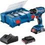Bosch GSR 18V-45 Professional 500 rpm sin llave 900 g negro, azul