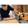 DeWALT DWS520KTR-QS sierra circular de inmersión, set, 1300 W, 165 mm, con carril guía, T STAK-Box VI, amarillo/negro