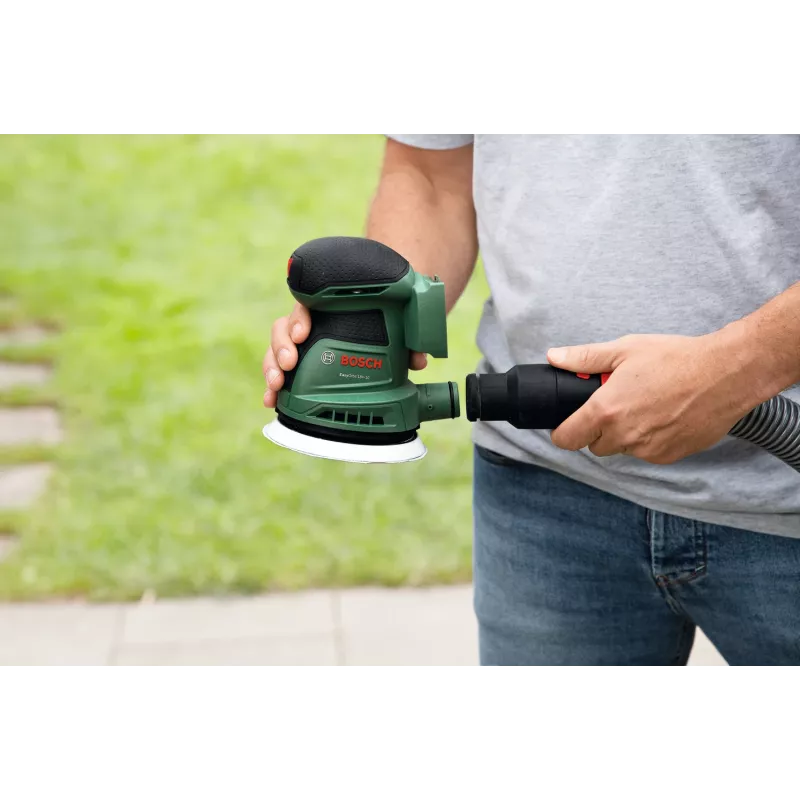 Bosch EasyOrbit 18V-10 (Baretool), lijadora excéntrica, negro, verde, plástico, Alemania, 23000 rpm, 1 mm