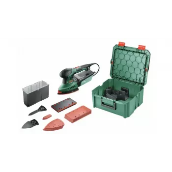 Bosch PSM 200 AES lijadora múltiple 26000 rpm negro, verde 200 W