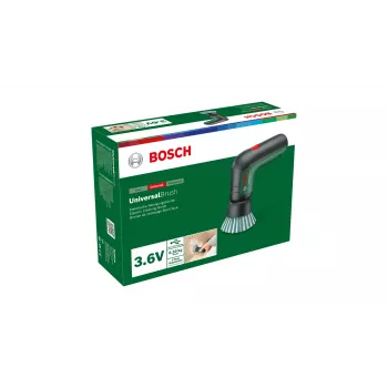 Bosch UniversalBrush (integrado) cepillo a batería de 3,6V, negro, IPX5, pila, ion de litio (Li-Ion), 1500 mAh, 3,6 V