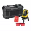 Nivel láser STANLEY Multi-Line STHT77514-1 — láser rojo, 4 líneas verticales y 1 horizontal