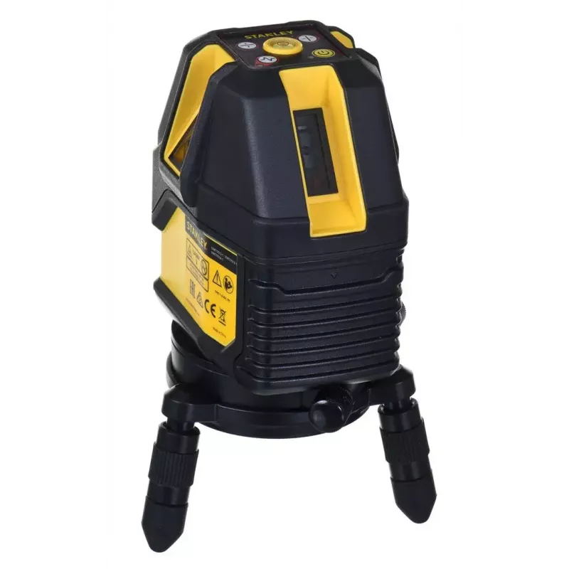 Nivel láser STANLEY Multi-Line STHT77514-1 — láser rojo, 4 líneas verticales y 1 horizontal