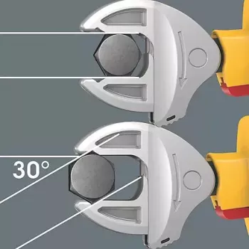 Llave ajustable Wera 05020170001 apertura 1,9 cm mango de plástico