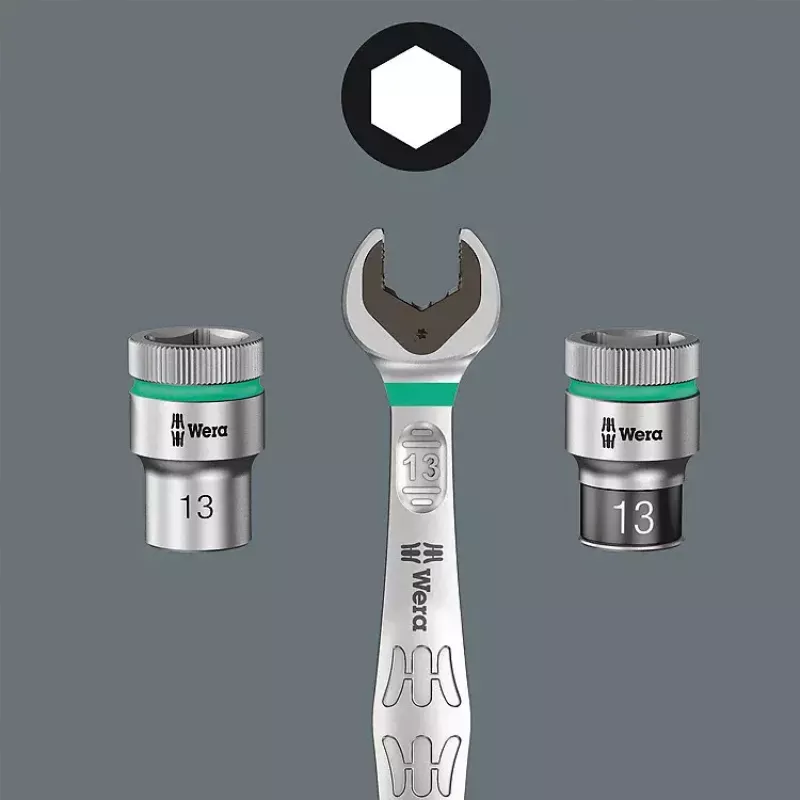 Juego de llaves de vaso Wera 8006 SC 1